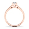 Thumbnail Image 4 of Diamond Solitaire Ring 3/4 ct tw Round-cut 14K Rose Gold (SI2/I)
