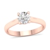 Thumbnail Image 0 of Diamond Solitaire Ring 1 ct tw Round-cut 14K Rose Gold (SI2/I)