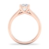 Thumbnail Image 2 of Diamond Solitaire Ring 1 ct tw Round-cut 14K Rose Gold (SI2/I)