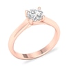 Thumbnail Image 3 of Diamond Solitaire Ring 1 ct tw Round-cut 14K Rose Gold (SI2/I)