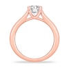 Thumbnail Image 2 of Diamond Solitaire Ring 1 ct tw Round-cut 14K Rose Gold (I2/I)