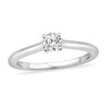 Thumbnail Image 0 of Diamond Solitaire Engagement Ring 1/3 ct tw Round-cut 14K White Gold (I2/I)
