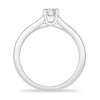Thumbnail Image 1 of Diamond Solitaire Engagement Ring 3/8 ct tw Round-cut 14K White Gold (I2/I)