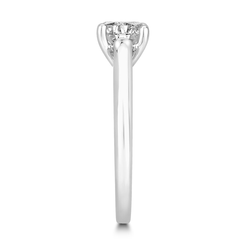 Main Image 3 of Diamond Solitaire Engagement Ring 2-1/2 ct tw Round-cut 14K White Gold (I2/I)