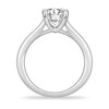 Thumbnail Image 2 of Diamond Solitaire Engagement Ring 3 ct tw Round-cut 14K White Gold (I2/I)