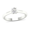 Thumbnail Image 0 of Diamond Solitaire Ring 1/2 ct tw Round-cut 14K White Gold (SI2/I)