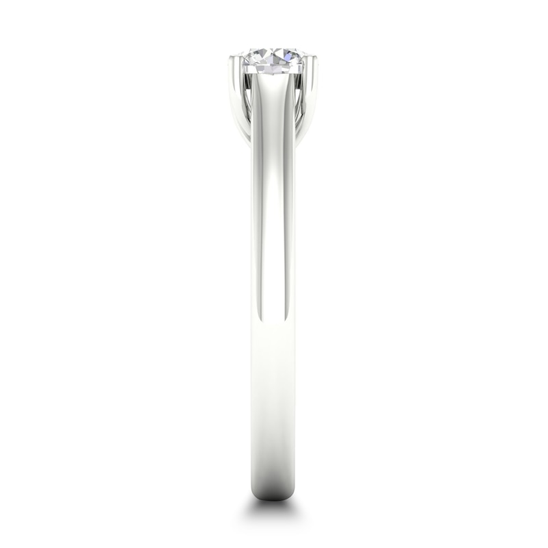 Diamond Solitaire Ring 1/2 ct tw Round-cut 14K White Gold (SI2/I)