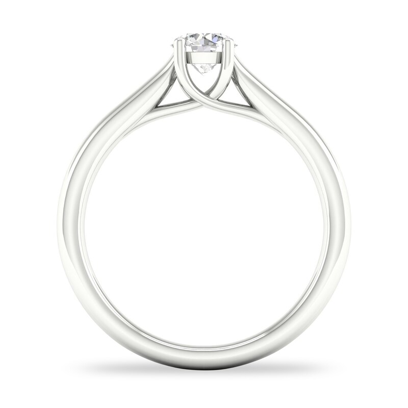 Diamond Solitaire Ring 1/2 ct tw Round-cut Platinum (SI2/I)