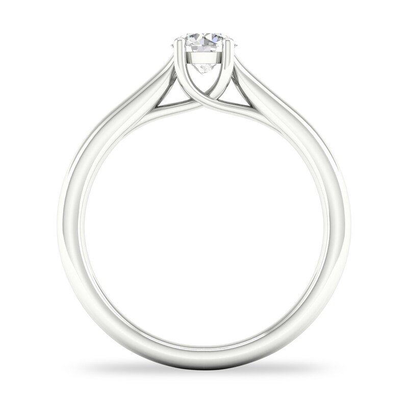 Diamond Solitaire Ring 1/2 ct tw Round-cut Platinum (SI2/I)