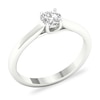 Thumbnail Image 3 of Diamond Solitaire Ring 1/2 ct tw Round-cut Platinum (SI2/I)