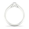 Thumbnail Image 4 of Diamond Solitaire Ring 1/3 ct tw Round-cut 14K White Gold (SI2/I)