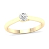 Thumbnail Image 1 of Diamond Solitaire Ring 1/3 ct tw Round-cut 14K Yellow Gold (SI2/I)