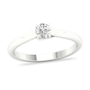 Thumbnail Image 0 of Diamond Solitaire Ring 1/3 ct tw Round-cut Platinum (SI2/I)