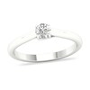 Thumbnail Image 0 of Diamond Solitaire Ring 1/3 ct tw Round-cut Platinum (SI2/I)