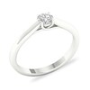Thumbnail Image 3 of Diamond Solitaire Ring 1/3 ct tw Round-cut Platinum (SI2/I)