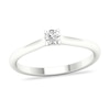 Thumbnail Image 0 of Diamond Solitaire Ring 1/6 ct tw Round-cut 14K White Gold (SI2/I)