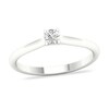 Thumbnail Image 1 of Diamond Solitaire Ring 1/6 ct tw Round-cut 14K White Gold (SI2/I)