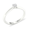 Thumbnail Image 4 of Diamond Solitaire Ring 1/6 ct tw Round-cut 14K White Gold (SI2/I)