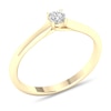 Thumbnail Image 3 of Diamond Solitaire Ring 1/6 ct tw Round-cut 14K Yellow Gold (SI2/I)