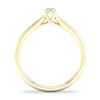 Thumbnail Image 4 of Diamond Solitaire Ring 1/6 ct tw Round-cut 14K Yellow Gold (SI2/I)