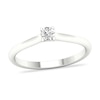Thumbnail Image 0 of Diamond Solitaire Ring 1/6 ct tw Round-cut Platinum (SI2/I)
