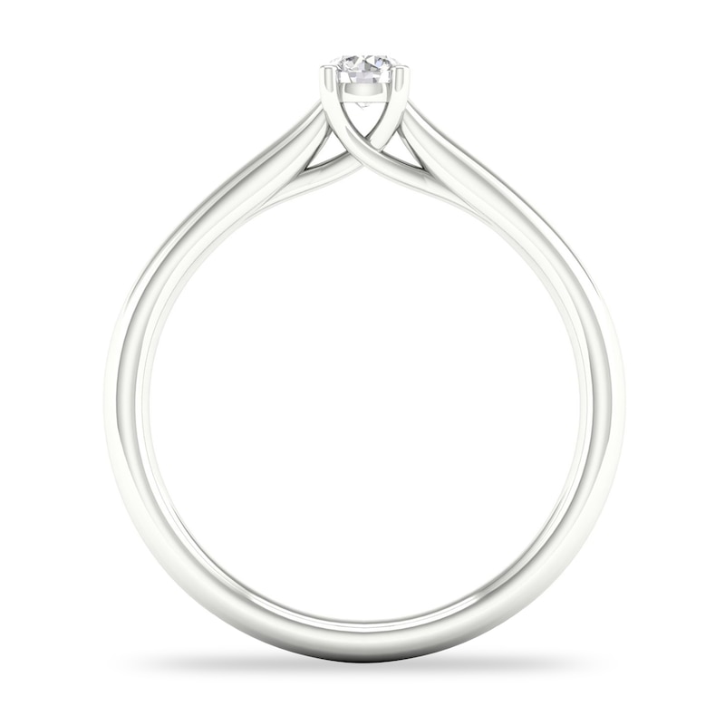 Diamond Solitaire Ring 1/6 ct tw Round-cut Platinum (SI2/I)
