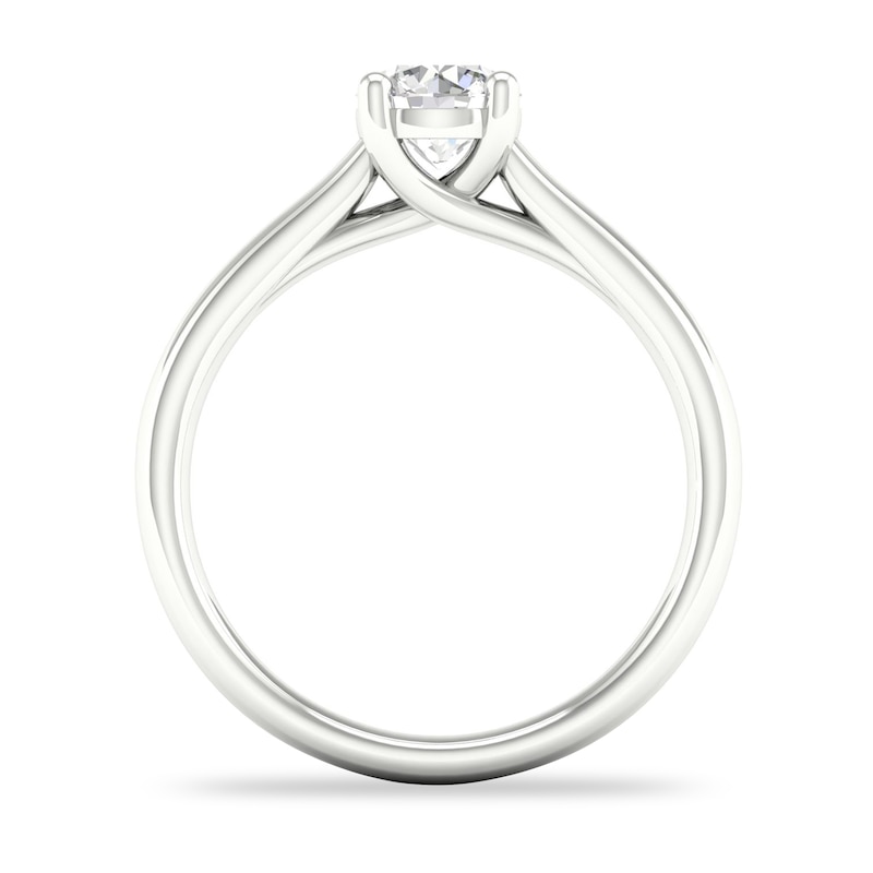 Diamond Solitaire Ring 3/4 ct tw Round-cut 14K White Gold (SI2/I)
