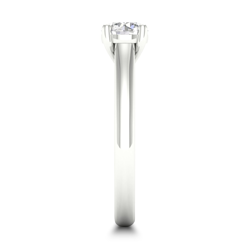 Main Image 2 of Diamond Solitaire Ring 3/4 ct tw Round-cut Platinum (SI2/I)