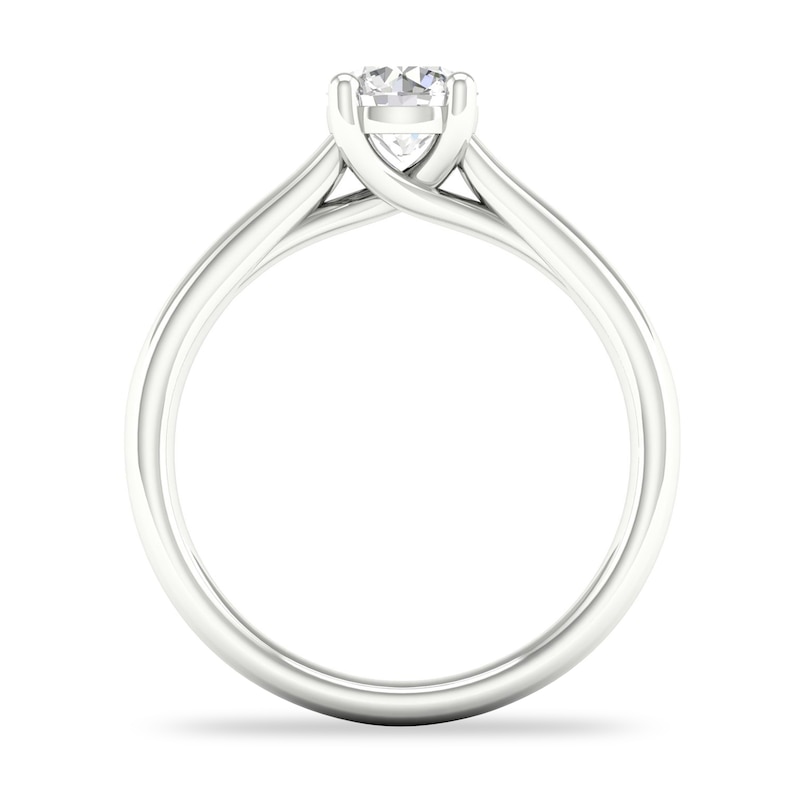 Diamond Solitaire Ring 3/4 ct tw Round-cut Platinum (SI2/I)