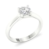 Thumbnail Image 3 of Diamond Solitaire Ring 1 ct tw Round-cut 14K White Gold (SI2/I)