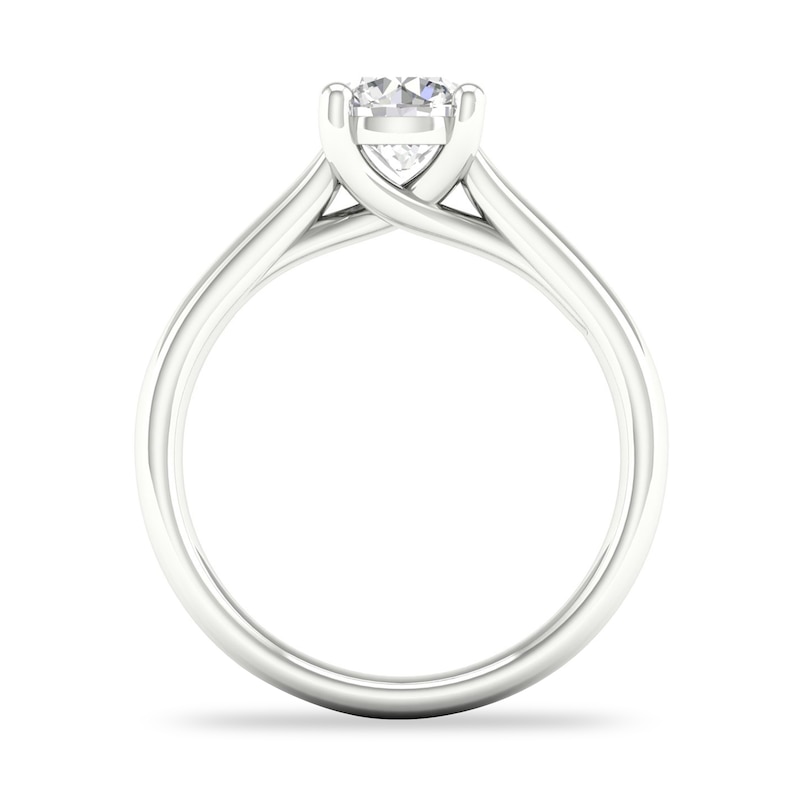 Diamond Solitaire Ring 1 ct tw Round-cut 14K White Gold (SI2/I)