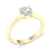 Thumbnail Image 3 of Diamond Solitaire Ring 1 ct tw Round-cut 14K Yellow Gold (SI2/I)