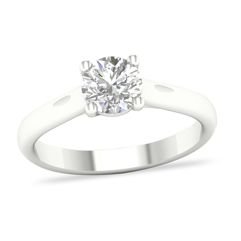 Main Image 1 of Diamond Solitaire Ring 1 ct tw Round-cut Platinum (SI2/I)