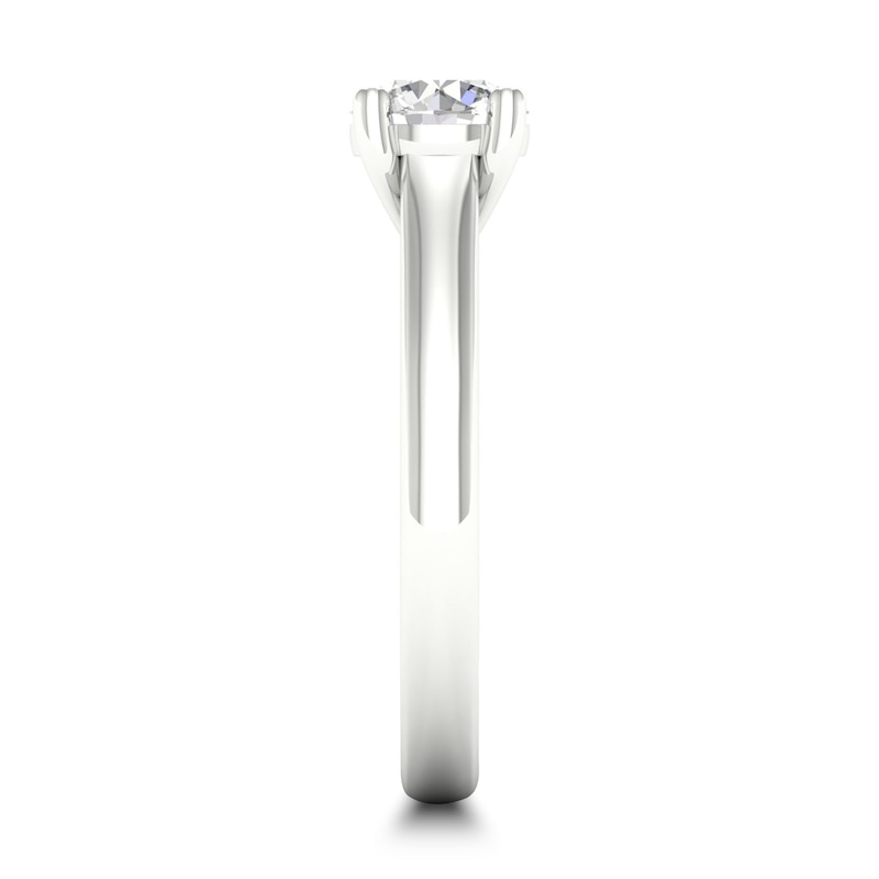 Main Image 2 of Diamond Solitaire Ring 1 ct tw Round-cut Platinum (SI2/I)