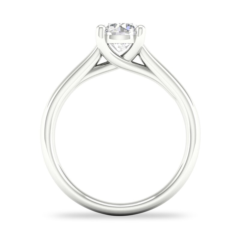 Main Image 3 of Diamond Solitaire Ring 1 ct tw Round-cut Platinum (SI2/I)