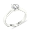 Thumbnail Image 4 of Diamond Solitaire Ring 1 ct tw Round-cut Platinum (SI2/I)