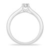 Thumbnail Image 1 of Diamond Solitaire Engagement Ring 1/4 ct tw Round-cut 14K White Gold (I2/I)