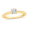 Thumbnail Image 0 of Diamond Solitaire Engagement Ring 3/8 ct tw Round-cut 14K Yellow Gold (I2/I)