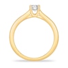Thumbnail Image 1 of Diamond Solitaire Engagement Ring 3/8 ct tw Round-cut 14K Yellow Gold (I2/I)