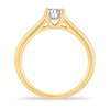 Thumbnail Image 2 of Diamond Solitaire Engagement Ring 7/8 ct tw Round-cut 14K Yellow Gold (I2/I)