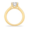 Thumbnail Image 2 of Diamond Solitaire Engagement Ring 3 ct tw Round-cut 14K Yellow Gold (I2/I)