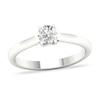 Thumbnail Image 1 of Diamond Solitaire Ring 1/4 ct tw Round-cut 14K White Gold (SI2/I)