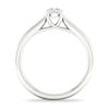 Thumbnail Image 3 of Diamond Solitaire Ring 1/4 ct tw Round-cut 14K White Gold (SI2/I)