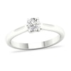 Thumbnail Image 1 of Diamond Solitaire Ring 1/4 ct tw Round-cut Platinum (SI2/I)