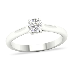 Diamond Solitaire Ring 1/4 ct tw Round-cut Platinum (SI2/I)
