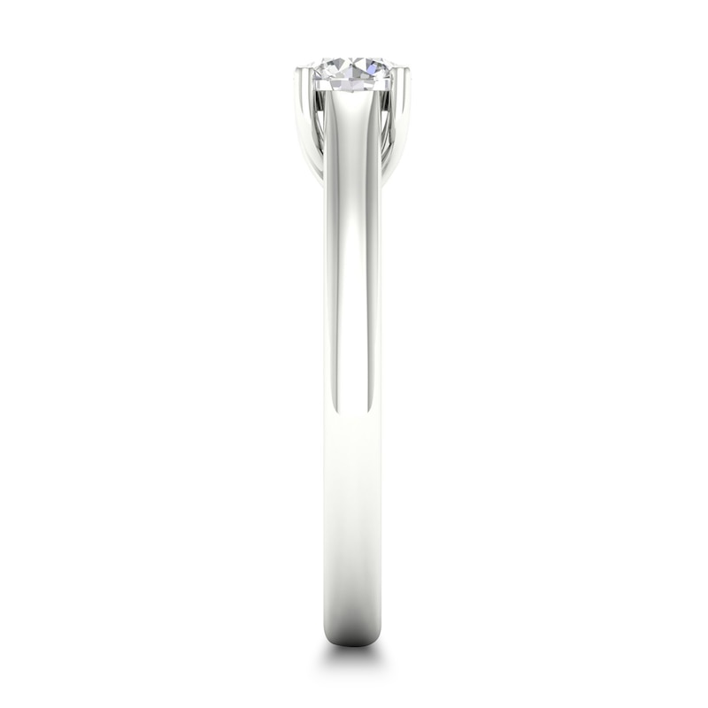 Main Image 2 of Diamond Solitaire Ring 1/4 ct tw Round-cut Platinum (SI2/I)