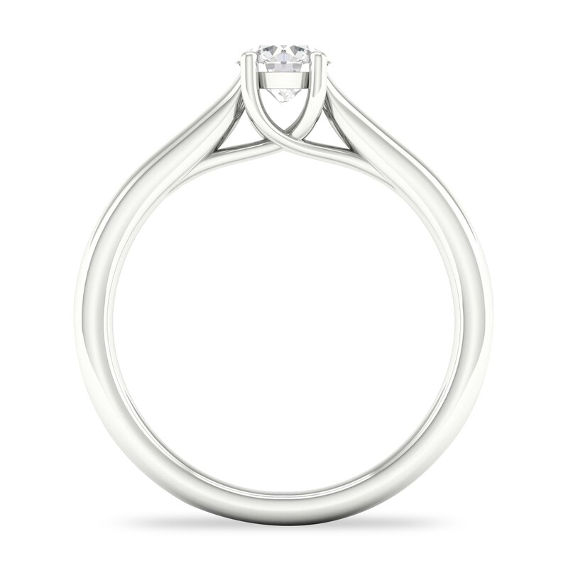 Main Image 3 of Diamond Solitaire Ring 1/4 ct tw Round-cut Platinum (SI2/I)
