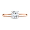 Thumbnail Image 2 of Diamond Solitaire Ring 1/3 ct tw Round 14K Rose Gold (I1/I)