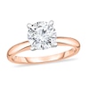 Thumbnail Image 0 of Diamond Solitaire Ring 5/8 ct tw Round 14K Rose Gold (I1/I)