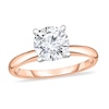 Thumbnail Image 1 of Diamond Solitaire Ring 5/8 ct tw Round 14K Rose Gold (I1/I)